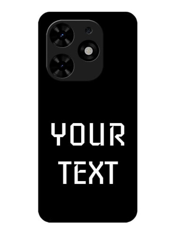 Custom Tecno Spark Go 2024 Custom Metal Phone CaseYour Name Design