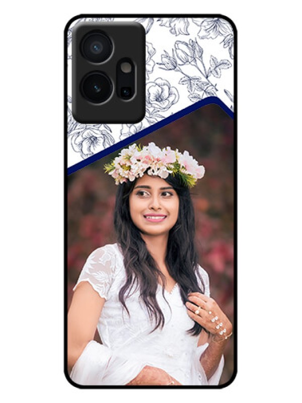 Custom Vivo T1 5G Custom Metal Phone Case - Classy Floral Design