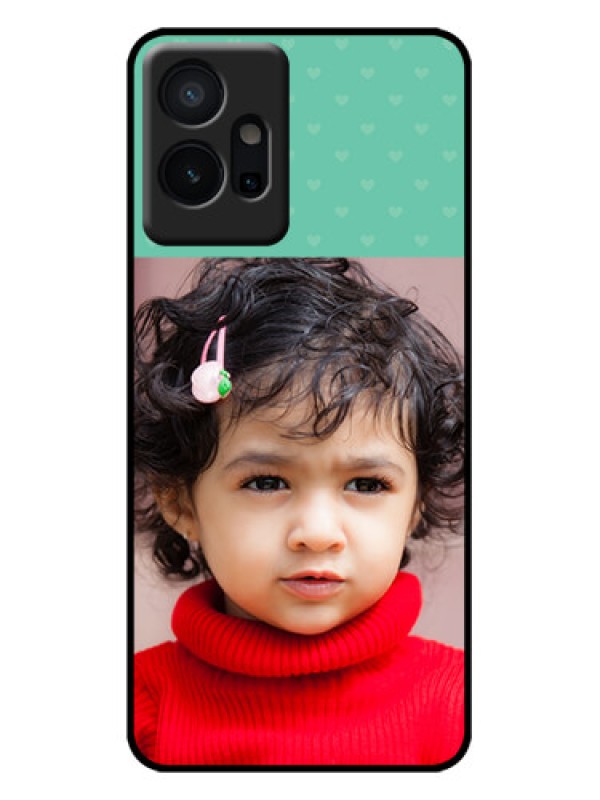 Custom Vivo T1 5G Custom Metal Phone Case - Lovers Picture Design