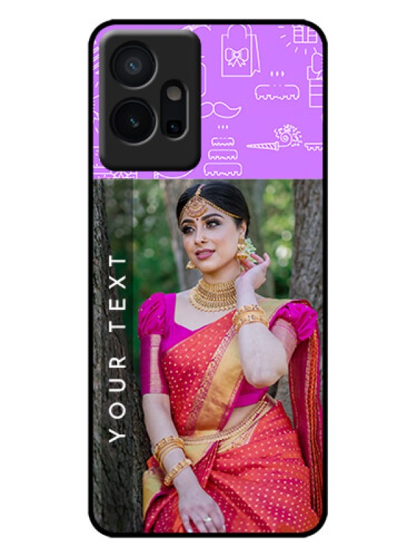 Custom Vivo T1 5G Custom Metal Phone Case - Birthday Icons Design