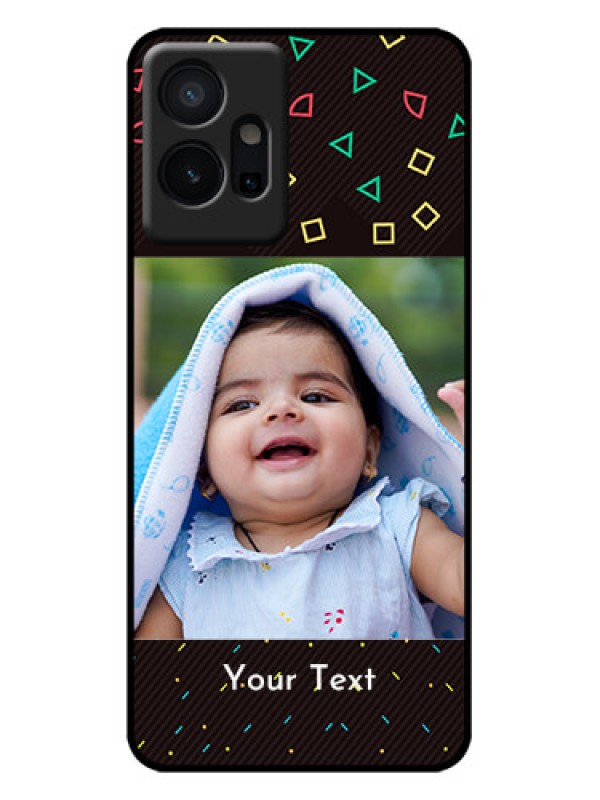 Custom Vivo T1 5G Custom Metal Phone Case - With Confetti Birthday Design