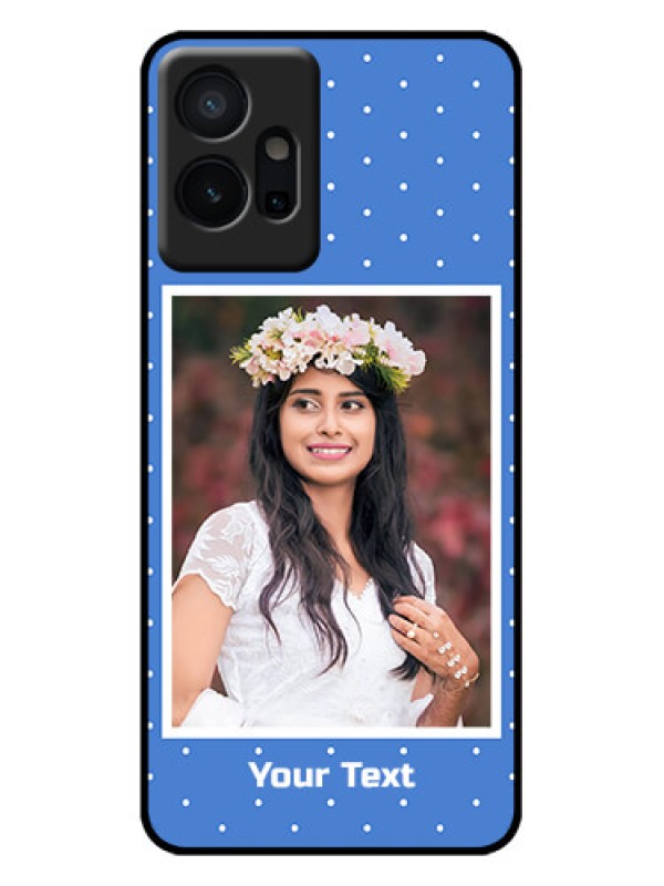 Custom Vivo T1 5G Custom Metal Phone Case - Polka Dots Design