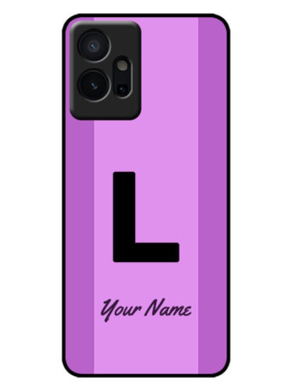 Custom Vivo T1 5G Custom Metal Phone Case - Tricolor Custom Text Design