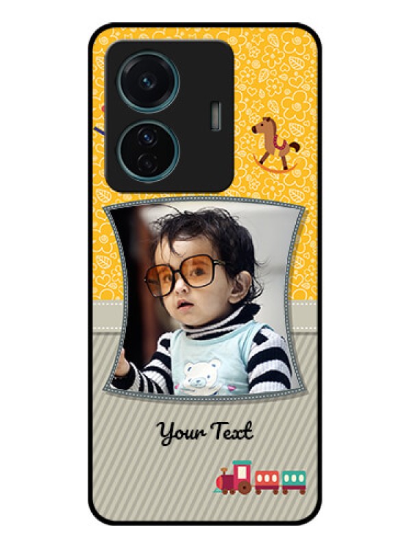 Custom Vivo T1 Pro 5G Custom Metal Phone Case - Baby Picture Upload Design