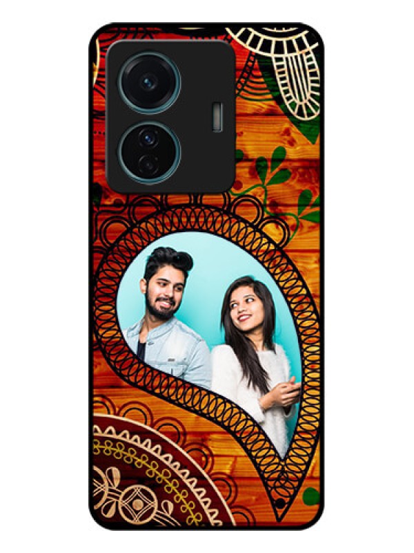 Custom Vivo T1 Pro 5G Custom Metal Phone Case - Abstract Colorful Design