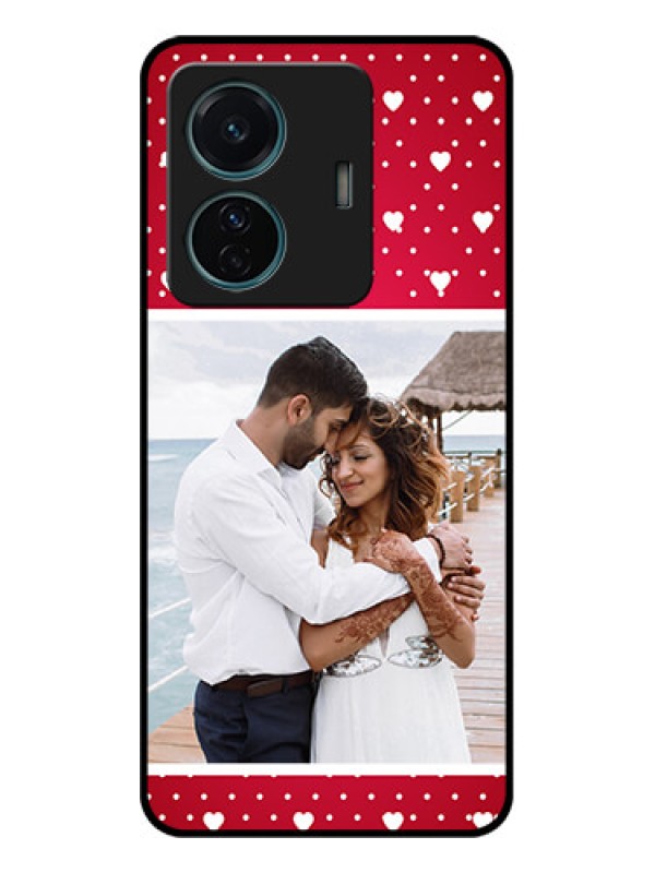 Custom Vivo T1 Pro 5G Custom Metal Phone Case - Hearts Mobile Case Design