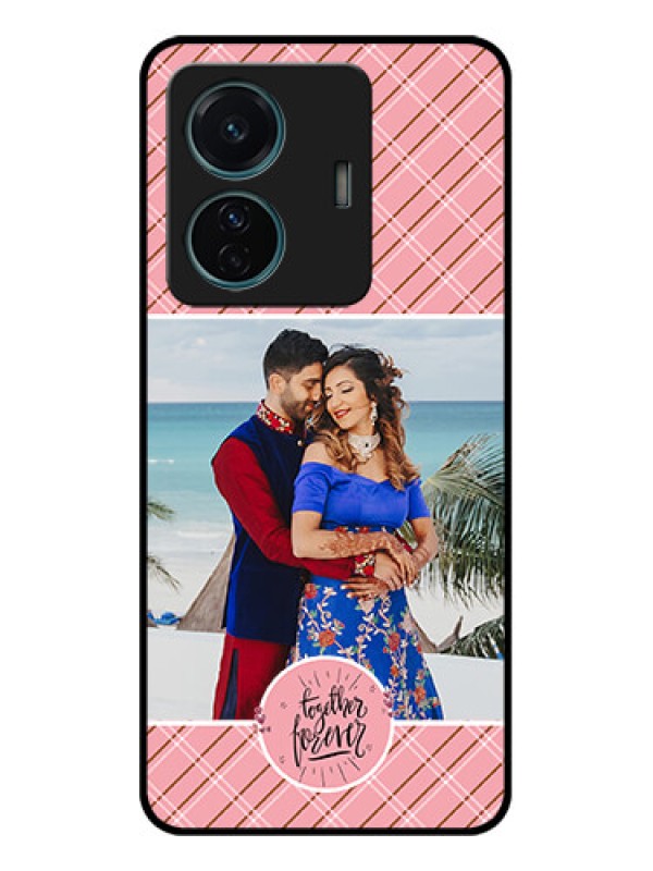 Custom Vivo T1 Pro 5G Custom Metal Phone Case - Together Forever Design