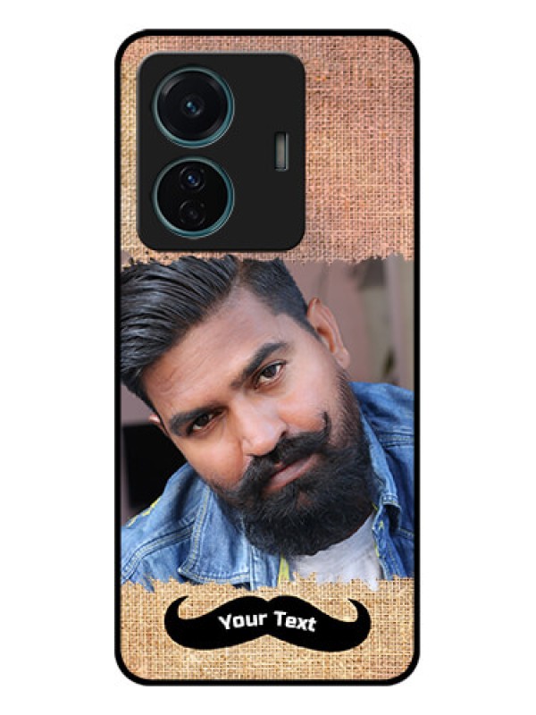 Custom Vivo T1 Pro 5G Custom Metal Phone Case - With Texture Design