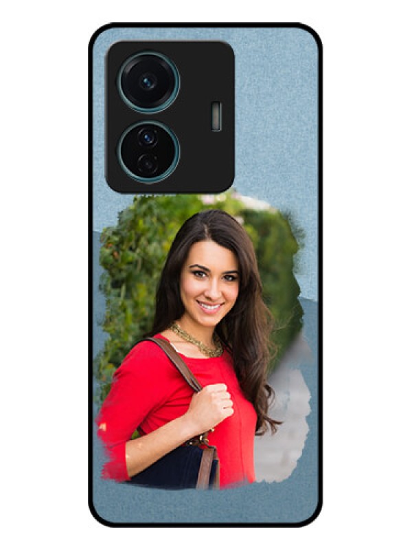 Custom Vivo T1 Pro 5G Custom Metal Phone Case - Grunge Line Art Design