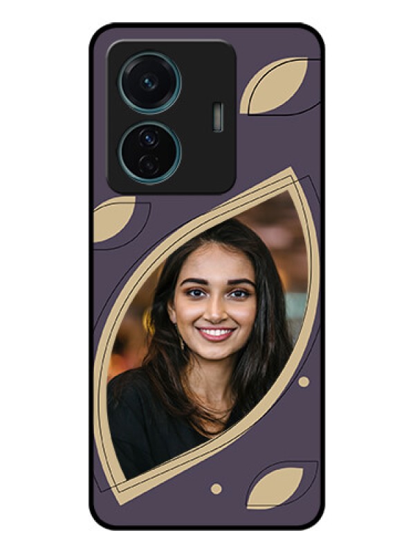 Custom Vivo T1 Pro 5G Custom Metal Phone Case - Falling Leaf Design