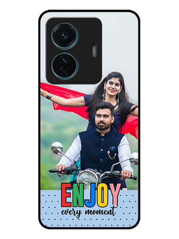 Custom Vivo T1 Pro 5G Custom Metal Phone Case - Enjoy Every Moment Design