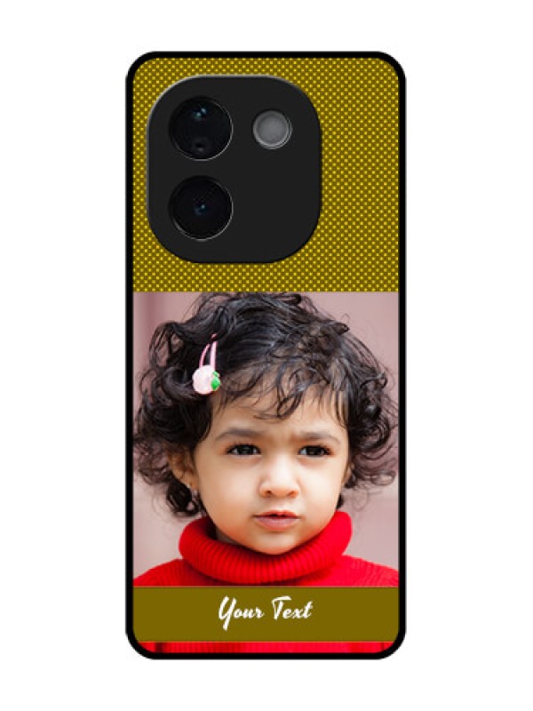 Custom Vivo T3 Pro 5G Custom Metal Phone CaseSimple Green Color Design