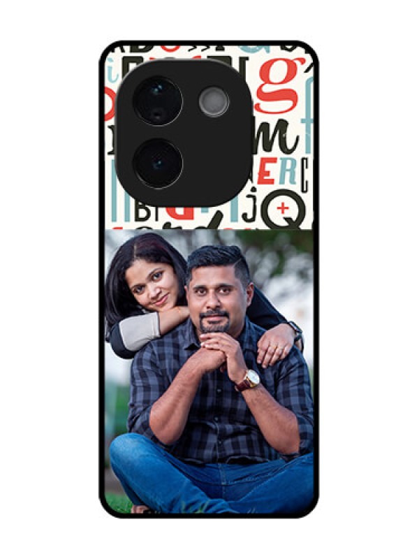 Custom Vivo T3 Pro 5G Custom Metal Phone CaseAlphabet Design