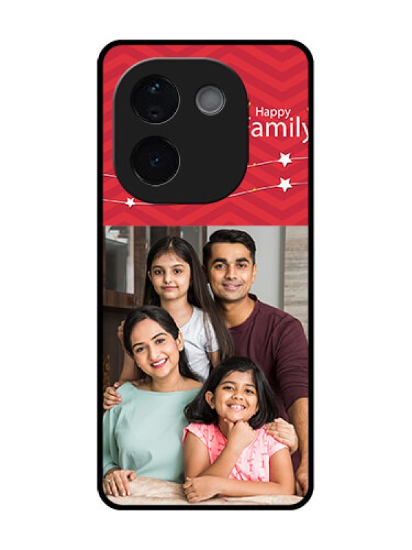Custom Vivo T3 Pro 5G Custom Metal Phone CaseHappy Family Design