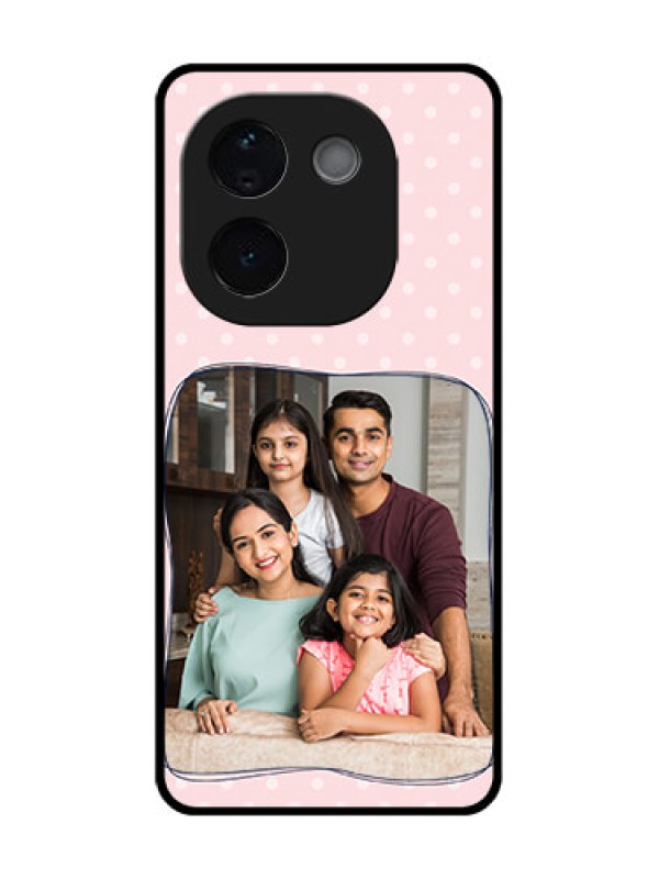 Custom Vivo T3 Pro 5G Custom Metal Phone CaseFamily With Dots Design