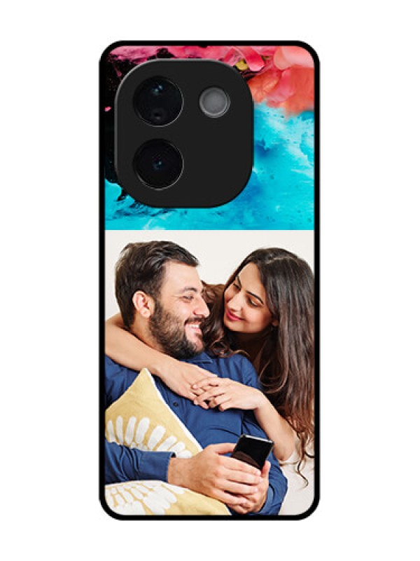 Custom Vivo T3 Pro 5G Custom Metal Phone CaseQuote With Acrylic Painting Design