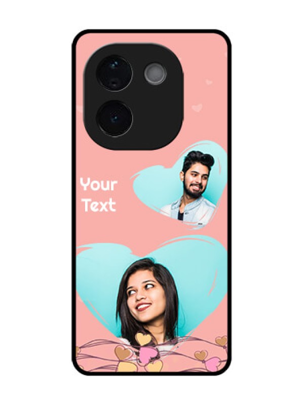 Custom Vivo T3 Pro 5G Custom Metal Phone CaseLove Doodle Design