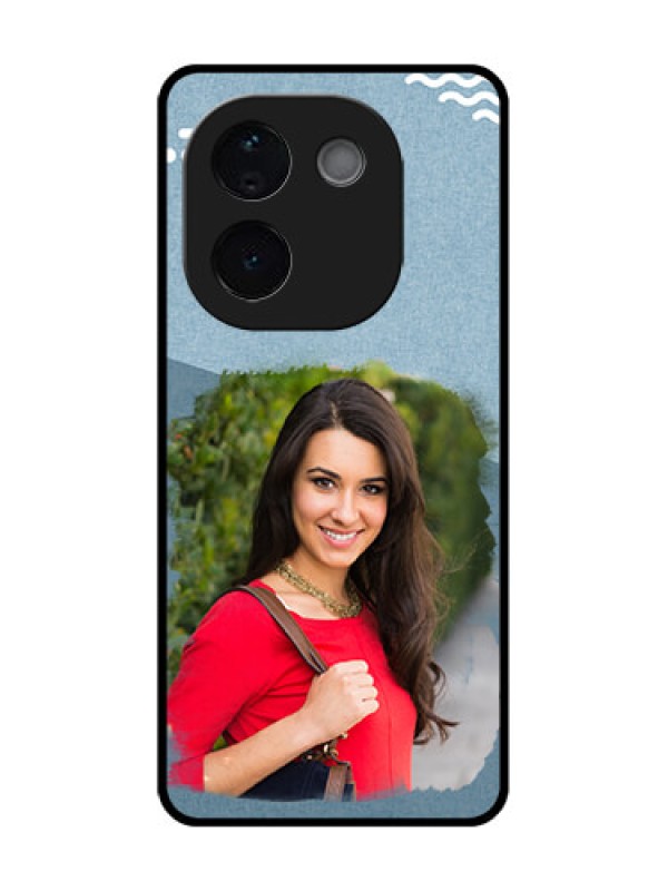 Custom Vivo T3 Pro 5G Custom Metal Phone CaseGrunge Line Art Design