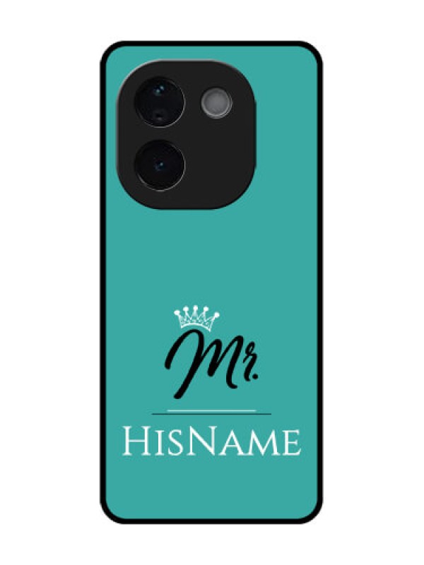 Custom Vivo T3 Pro 5G Custom Metal Phone CaseMr With Name Design