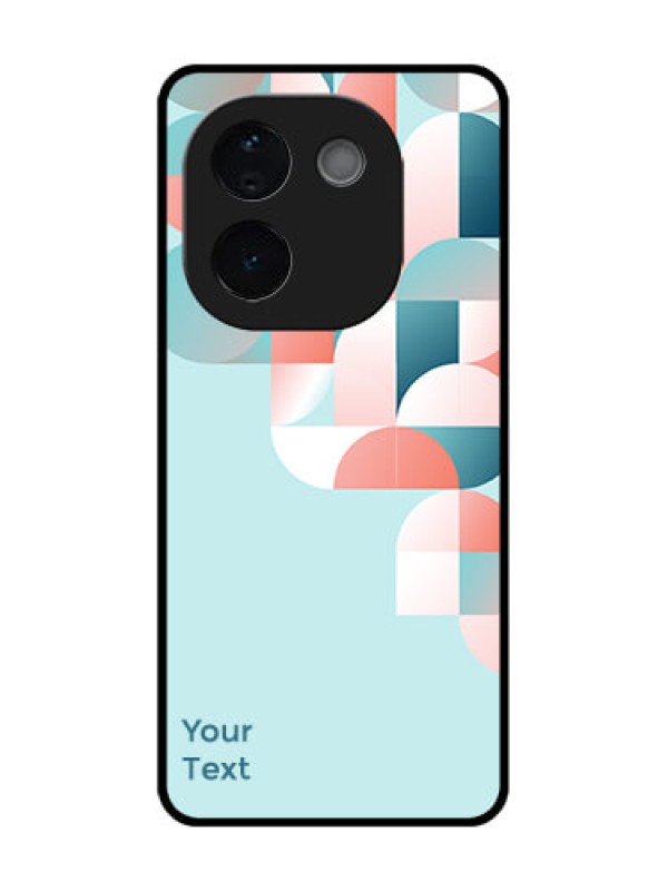 Custom Vivo T3 Pro 5G Custom Metal Phone CaseStylish Semi - Circle Pattern Design