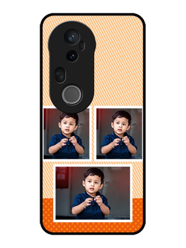 Custom Vivo T4 Ultra 5G Custom Metal Phone Case - Bulk Photos Upload Design