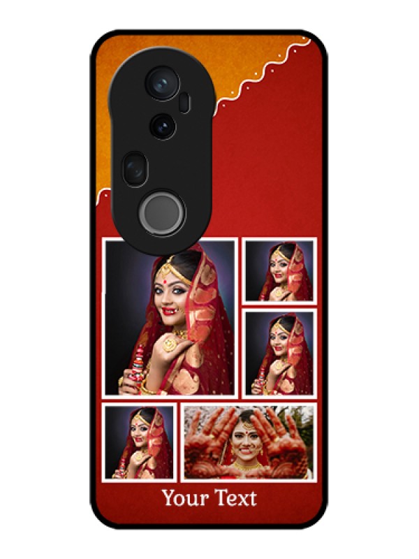 Custom Vivo T4 Ultra 5G Custom Metal Phone Case - Wedding Pic Upload Design