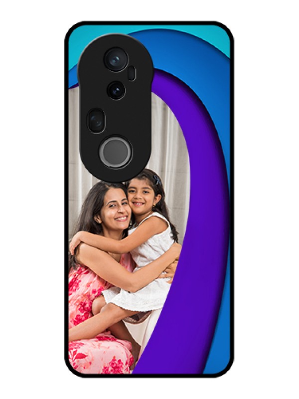 Custom Vivo T4 Ultra 5G Custom Metal Phone Case - Simple Pattern Design