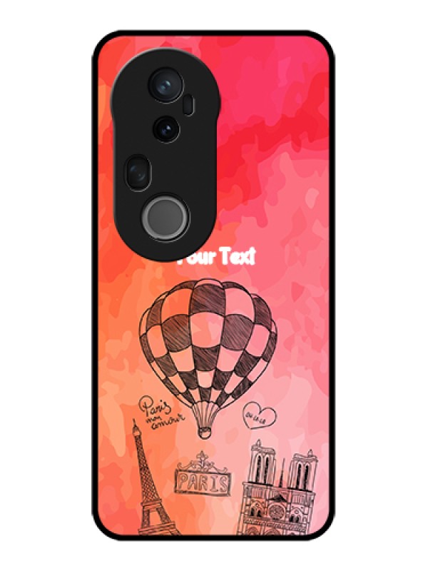 Custom Vivo T4 Ultra 5G Custom Metal Phone Case - Paris Theme Design