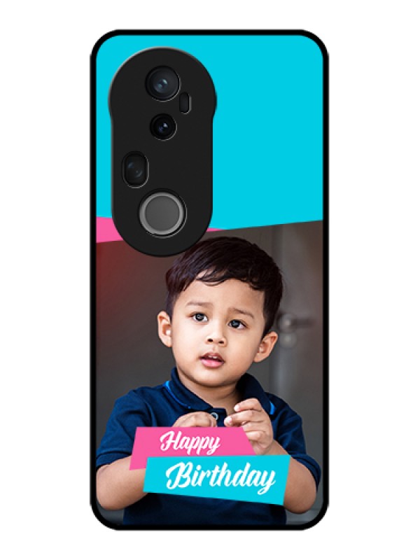Custom Vivo T4 Ultra 5G Custom Metal Phone Case - Image Holder With 2 Color Design