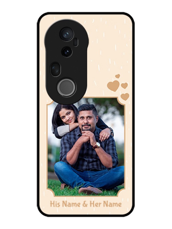Custom Vivo T4 Ultra 5G Custom Metal Phone Case - With Confetti Love Design