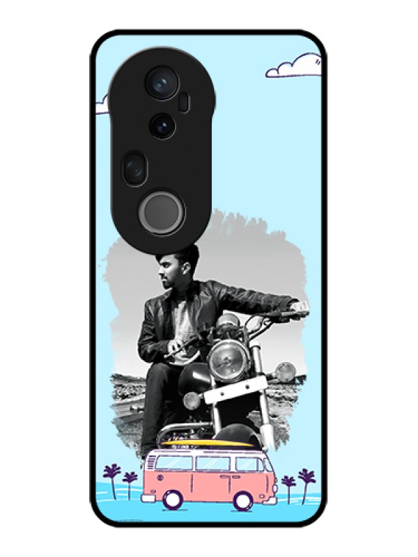 Custom Vivo T4 Ultra 5G Custom Metal Phone Case - Travel & Adventure Design