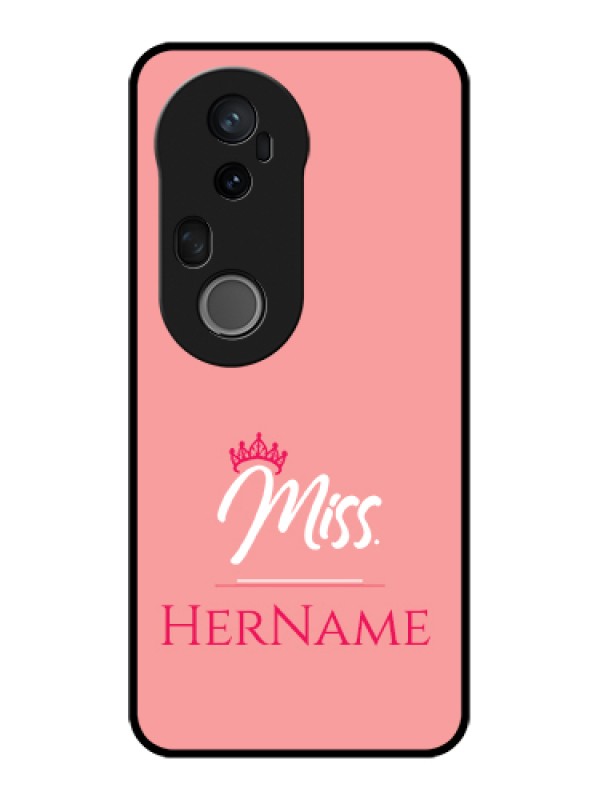 Custom Vivo T4 Ultra 5G Custom Metal Phone Case - Mrs With Name Design