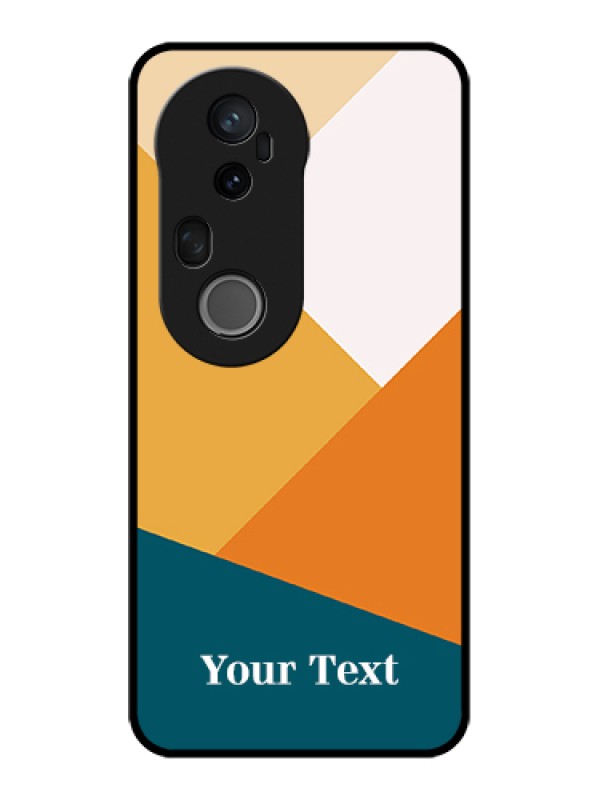 Custom Vivo T4 Ultra 5G Custom Metal Phone Case - Stacked Multi - Colour Design
