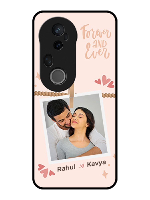 Custom Vivo T4 Ultra 5G Custom Metal Phone Case - Forever And Ever Love Design