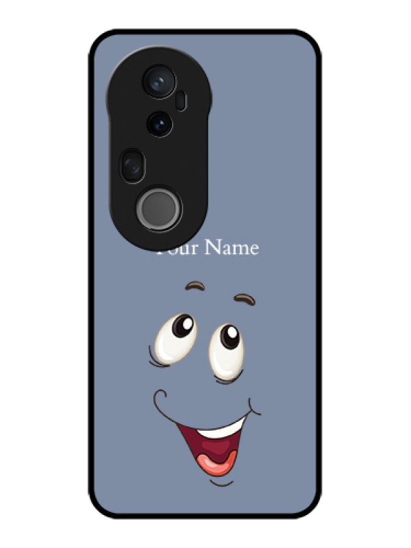 Custom Vivo T4 Ultra 5G Custom Metal Phone Case - Laughing Cartoon Face Design