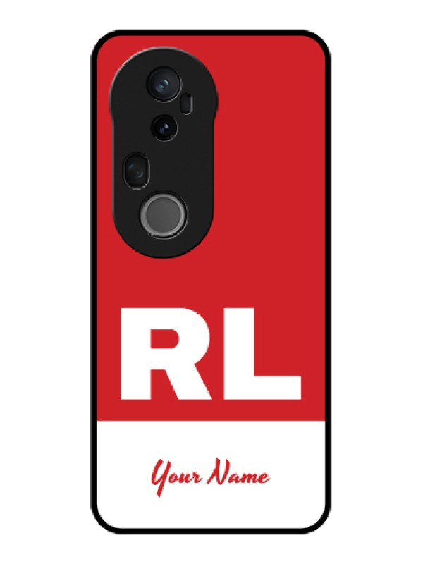 Custom Vivo T4 Ultra 5G Custom Metal Phone Case - Dual Tone Custom Text Design