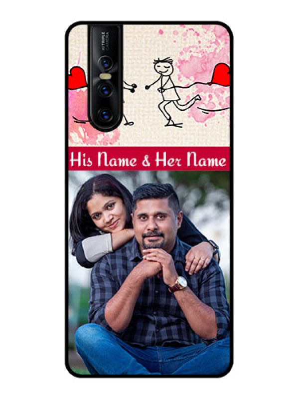 Custom Vivo V15 Pro Custom Metal Phone CaseYou And Me Case Design