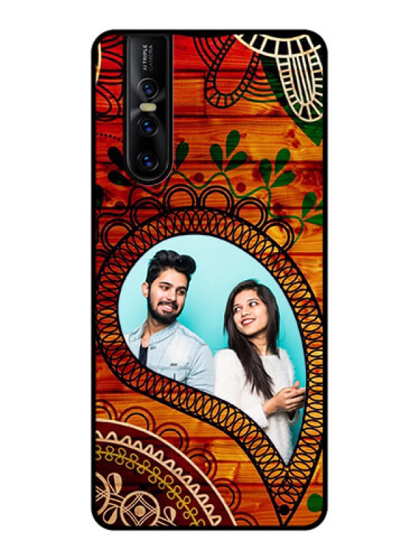 Custom Vivo V15 Pro Custom Metal Phone CaseAbstract Colorful Design