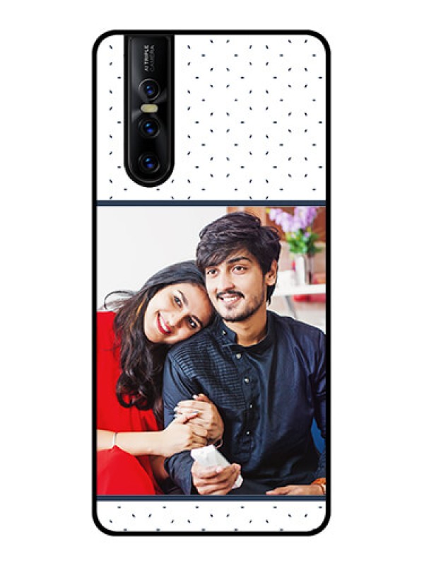 Custom Vivo V15 Pro Custom Metal Phone CasePremium Dot Design