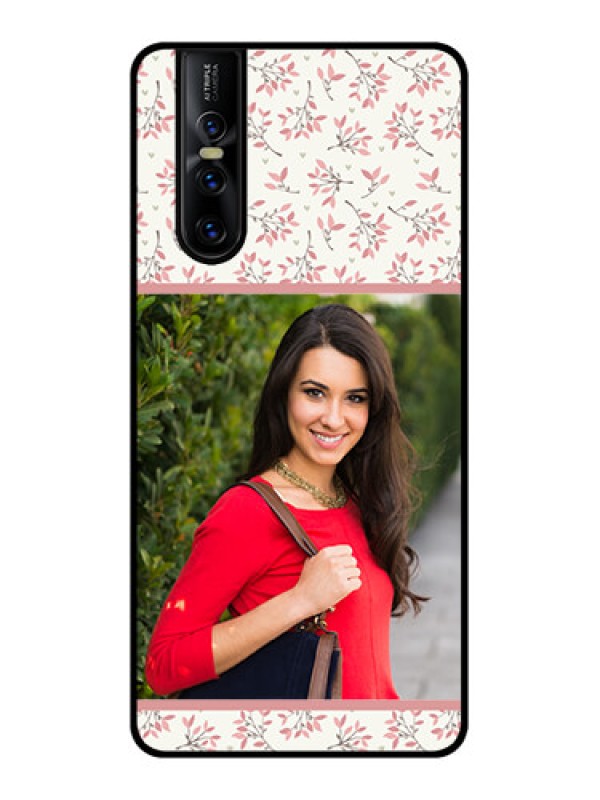 Custom Vivo V15 Pro Custom Metal Phone CaseStunning Floral Design