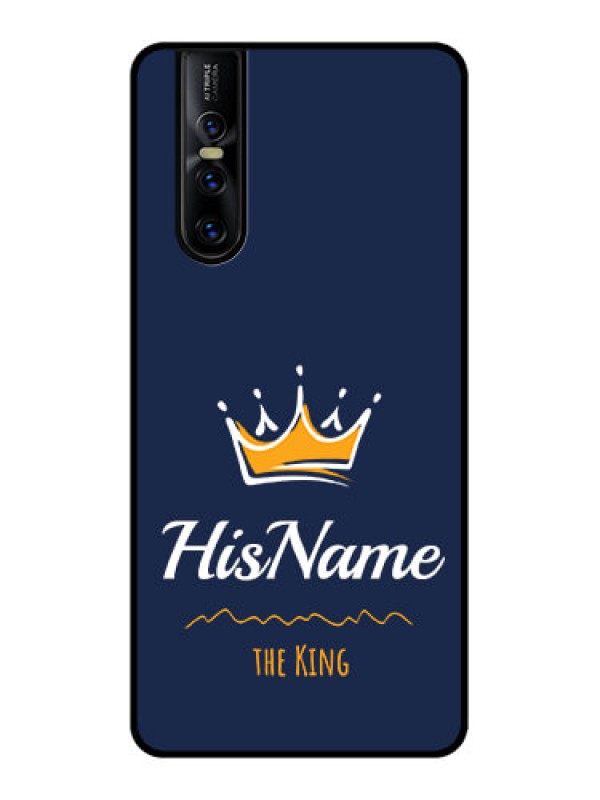 Custom Vivo V15 Pro Custom Metal Phone CaseKing With Name Design