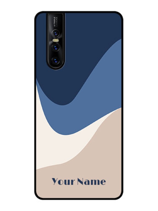 Custom Vivo V15 Pro Custom Metal Phone CaseAbstract Drip Art Design