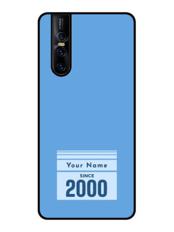 Custom Vivo V15 Pro Custom Metal Phone CaseCustom Year Of Birth Design