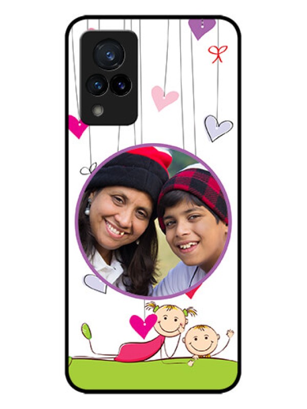 Custom Vivo V21 5G Custom Metal Phone CaseCute Kids Phone Case Design
