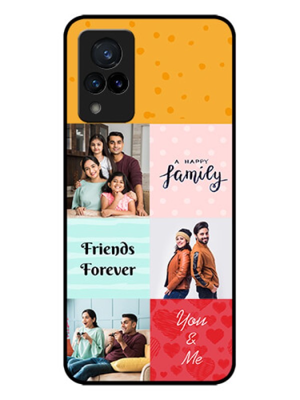 Custom Vivo V21 5G Custom Metal Phone CaseImages With Quotes Design
