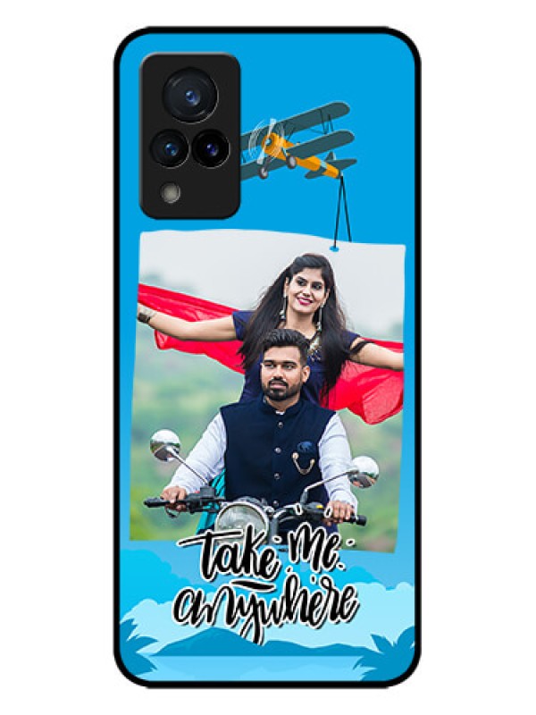 Custom Vivo V21 5G Custom Metal Phone CaseTraveller Design