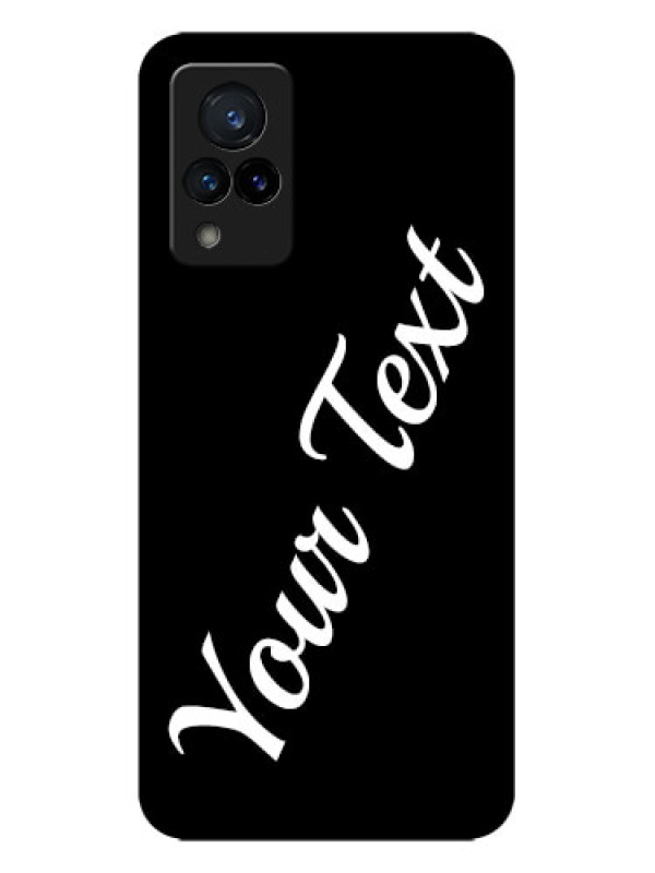 Custom Vivo V21 5G Custom Metal Phone CaseWith Your Name Design