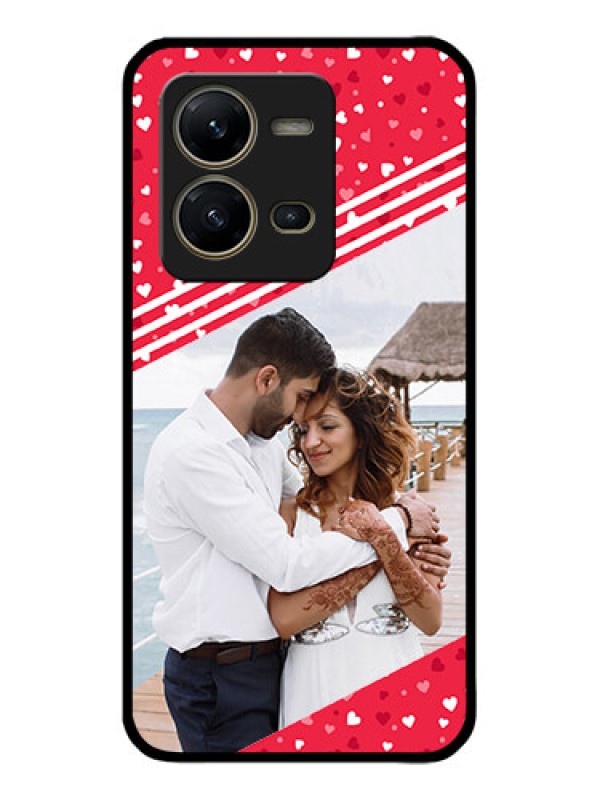 Custom Vivo V25 5G Custom Metal Phone CaseValentines Gift Design