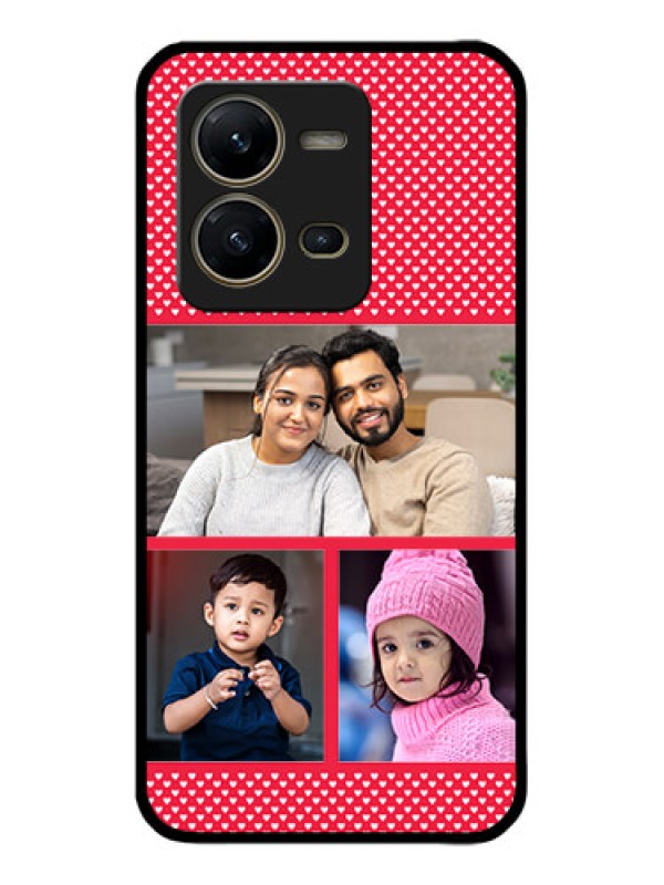 Custom Vivo V25 5G Custom Metal Phone CaseBulk Photo Upload Design