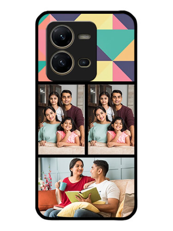 Custom Vivo V25 5G Custom Metal Phone CaseBulk Pic Upload Design